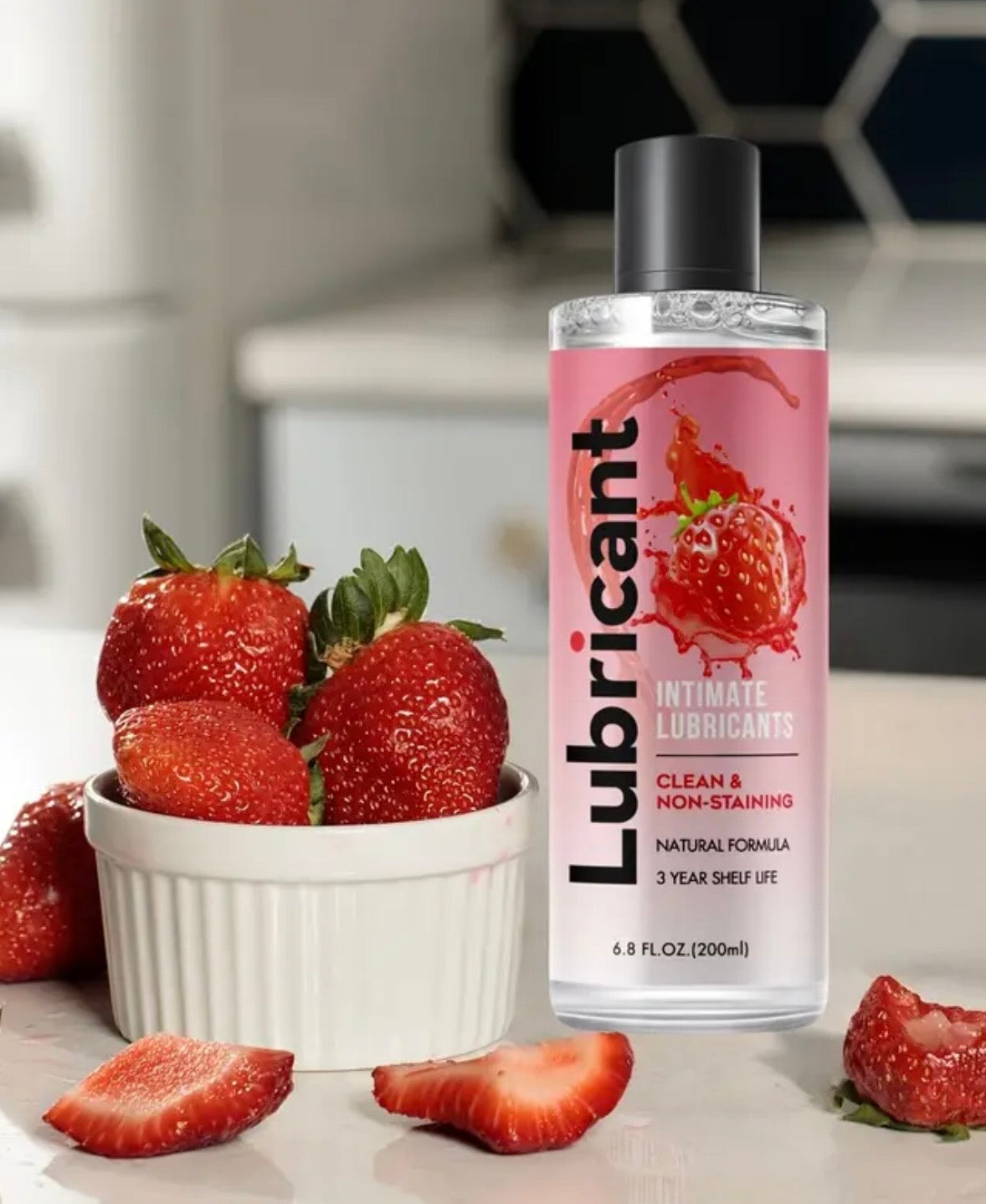 Lubricante Íntimo Sabores – Menta 100ml o Fresa 200ml Base Agua
