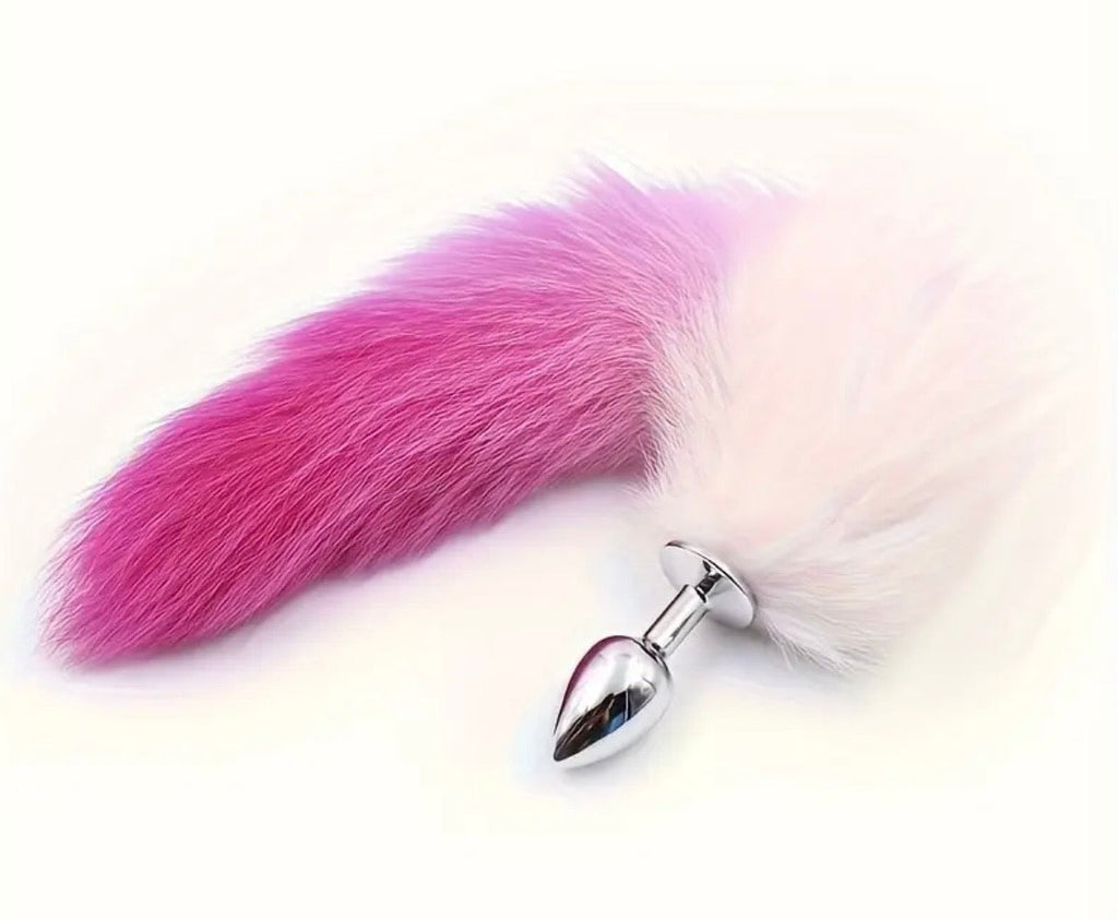 Cola Anal Plug Esponjosa – 4 Colores Roleplay Fox
