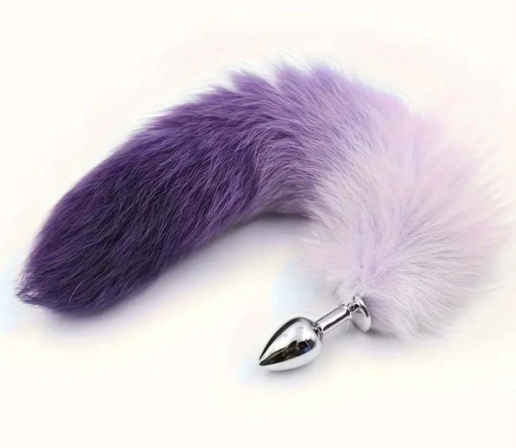 Cola Anal Plug Esponjosa – 4 Colores Roleplay Fox