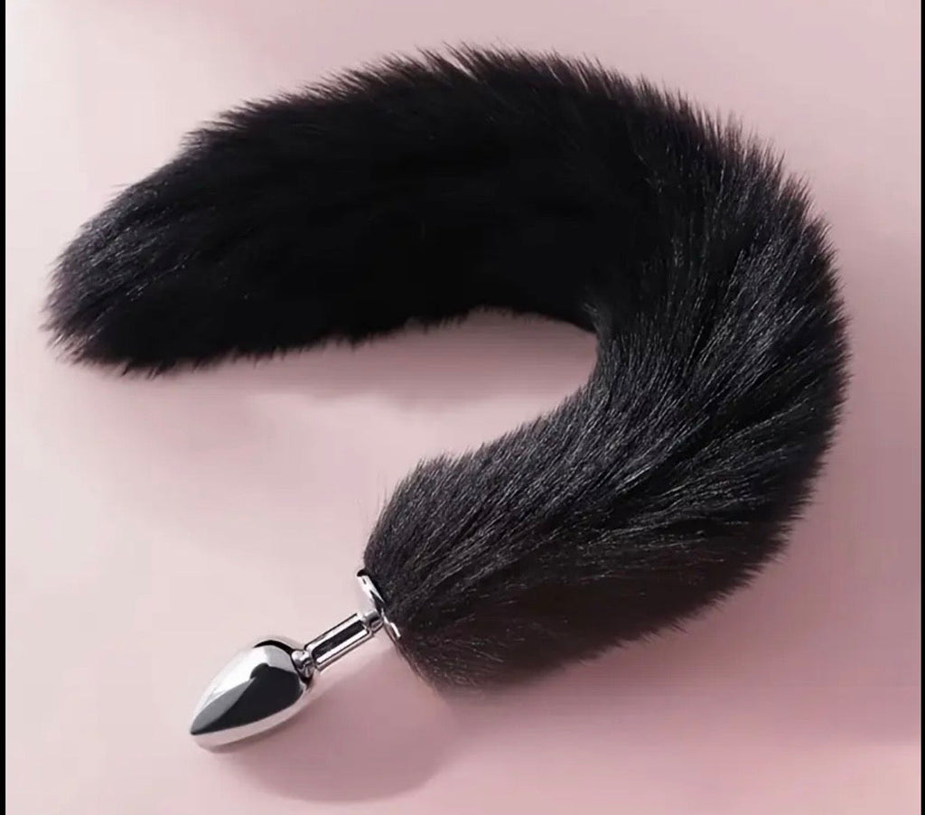 Cola Anal Plug Esponjosa – 4 Colores Roleplay Fox