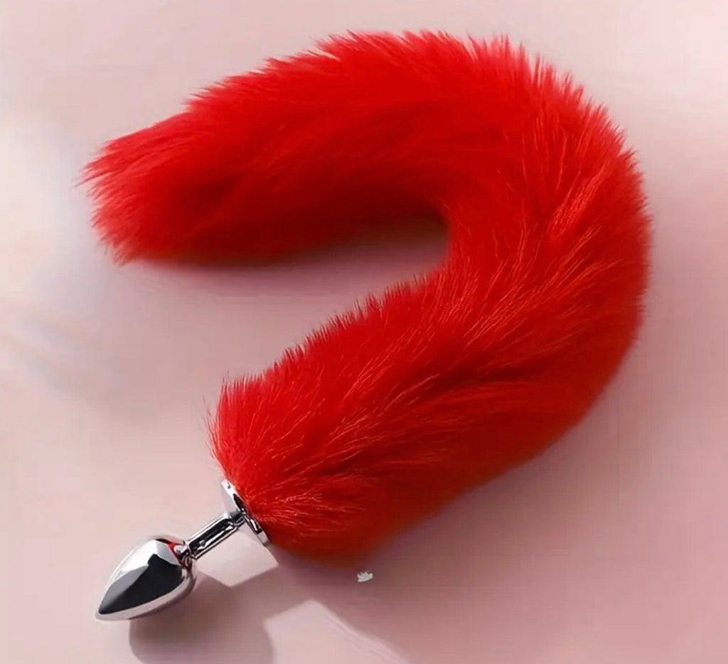 Cola Anal Plug Esponjosa – 4 Colores Roleplay Fox