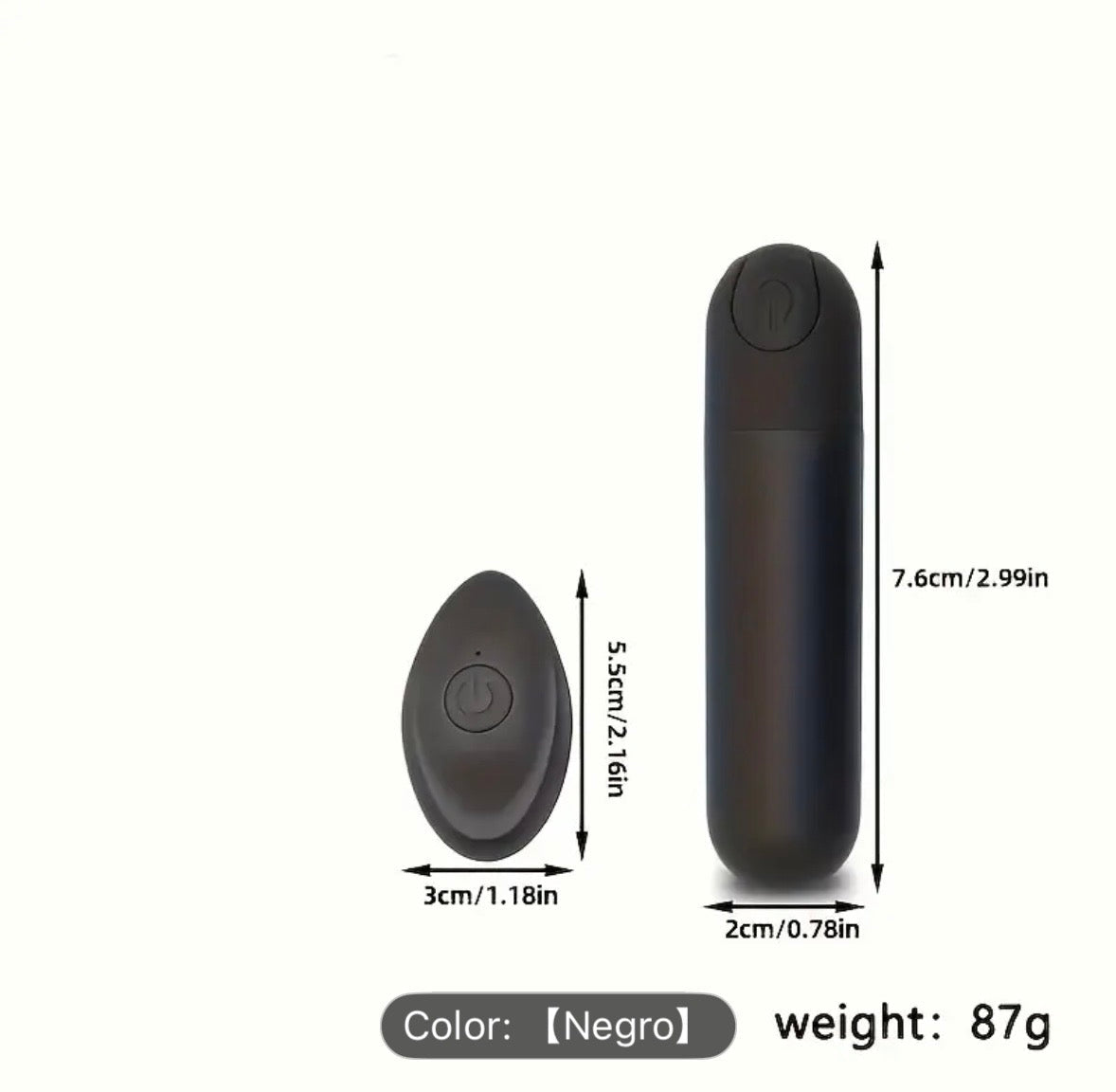 Tanga Encaje con Bala Vibradora Inalámbrica – 10 Modos Control Remoto
