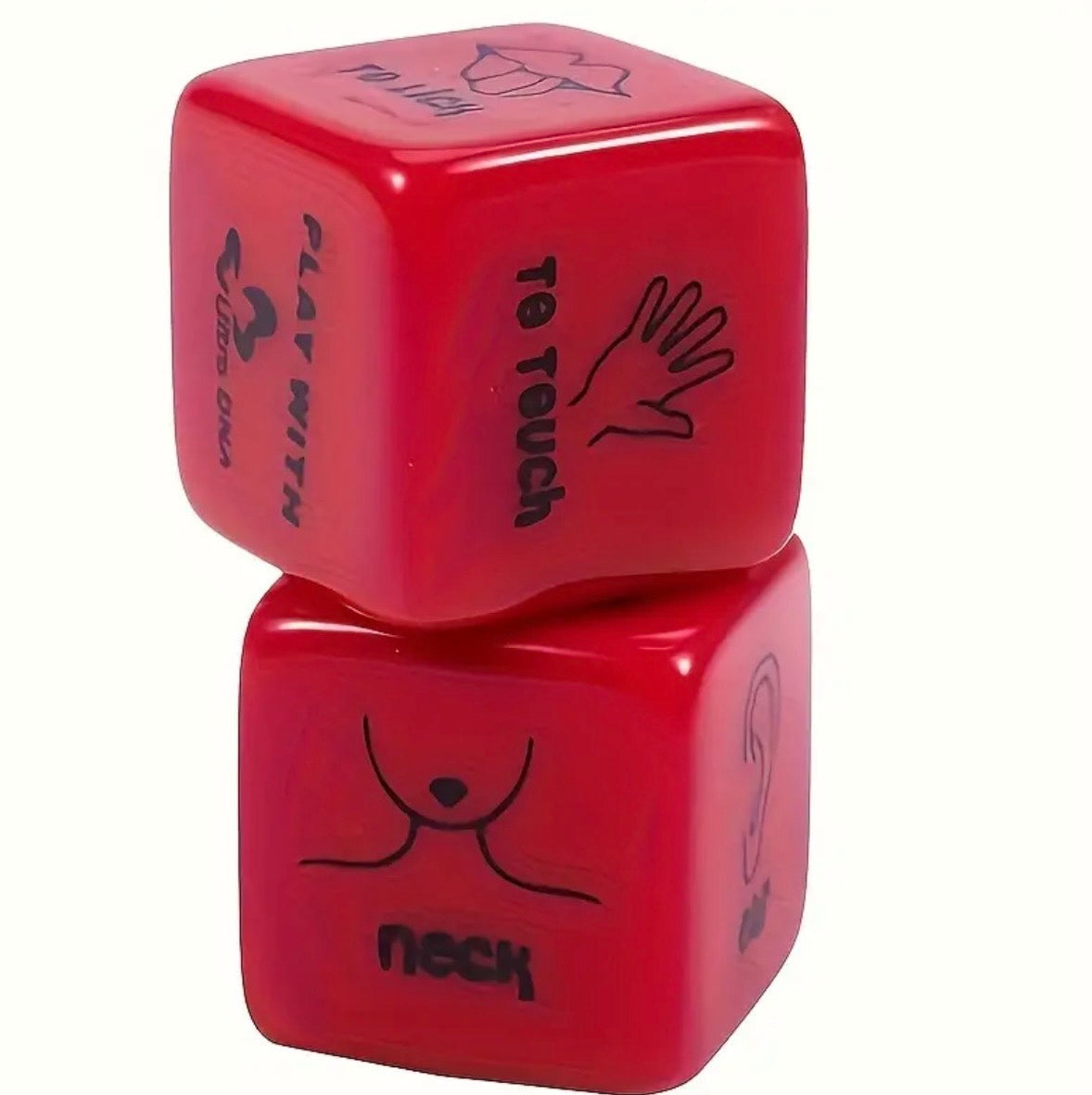 Dados Eróticos para Parejas – Juego Picante de Acciones y Zonas