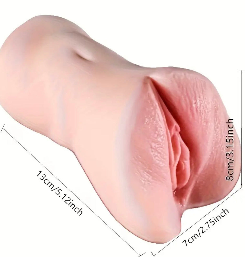 Masturbador Masculino Vagina Realista Compacto – Torso TPE Tono Piel