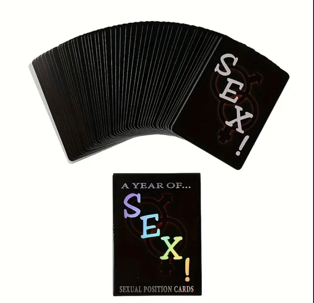 Cartas de Posiciones Sexuales – A Year of SEX! Kamasutra para Parejas